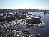 GöteborgsOperan vid "Kajplats Lilla Bommen".