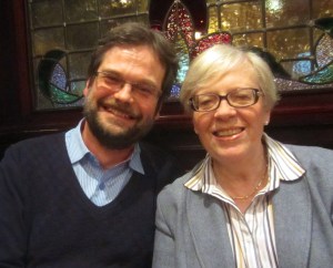 Göran Gademan o. Monica Westerberg-Karsegård. Foto: Eskil Malmberg.