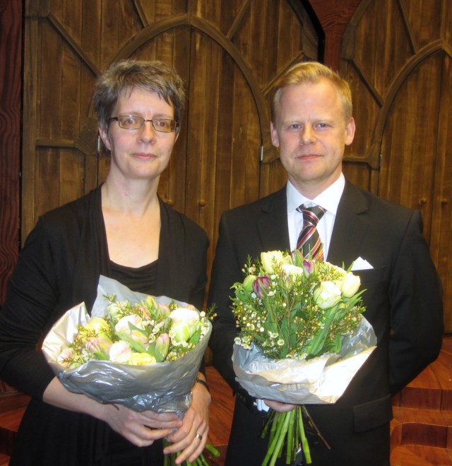 Karin Holm och Jonas Olofsson är 2014 års Stipendiater utsedda av GöteborgsOperans Vänner.