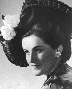 Birgit Nilsson 1948. Foto: Gunnar Harnesk.