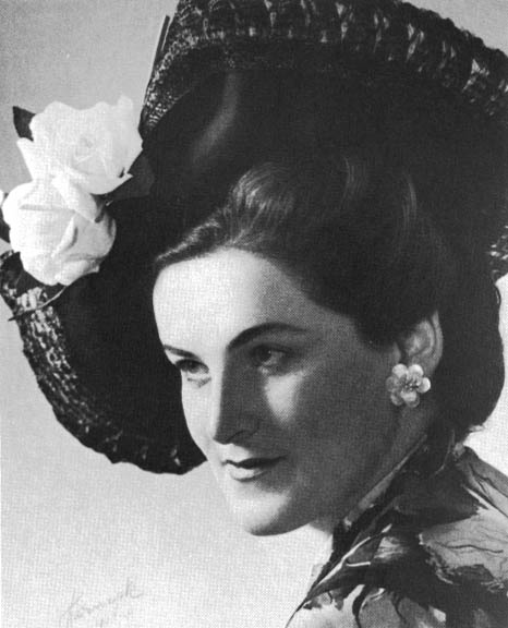Birgit Nilsson 1948. Foto - Gunnar Harnesk