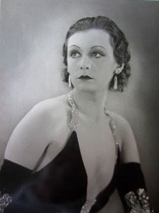Zarah Leander 1931. Foto: Louis Huch.