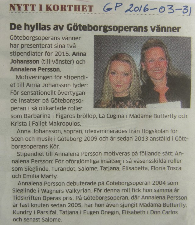 GP 2016-03-31, GOV Stipendiater